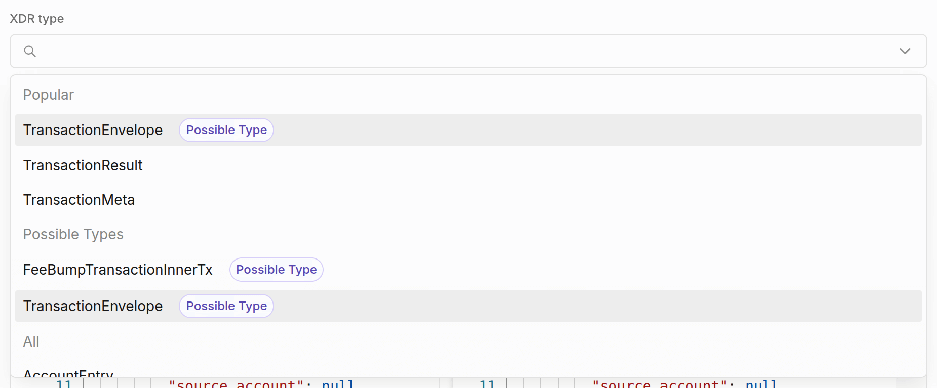 Lab: menú desplegable de tipo XDR