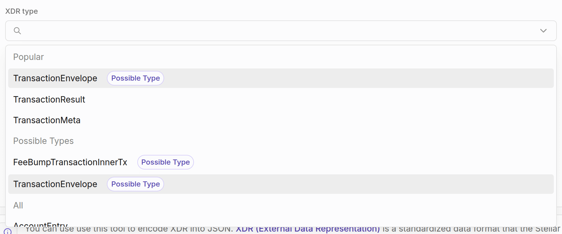 Lab: menú desplegable de tipo XDR